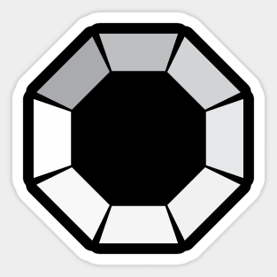 Black Mirror Loading Symbol Sticker